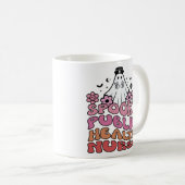 公衆衛不気味生ナース女性及び妻ナース コーヒーマグカップ (正面右)