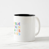 公衆衛救生 ツートーンマグカップ (正面右)