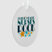 公衆衛生ナースロック オーナメント (正面)