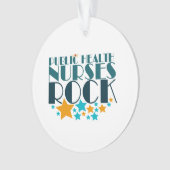 公衆衛生ナースロック オーナメント (正面)