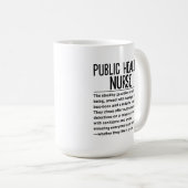 公衆衛生ナース コーヒーマグカップ (正面右)