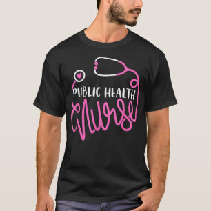 公衆衛生ナースRN公衆衛生看護デパー Tシャツ