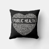 公衆衛生ハートギフト医療従事者Epidemi クッション (裏面)