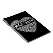 公衆衛生ハートギフト医療従事者Epidemi ノートブック (右側)