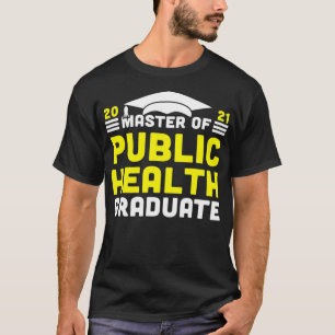 公衆衛生学修士院大学2021年学位コール Tシャツ