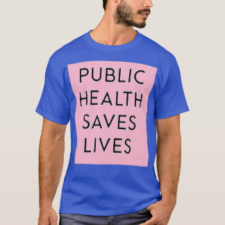 公衆衛生救はピンク1 Tシャツ