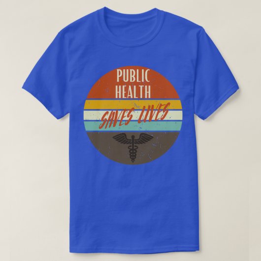 公衆衛生救生活 Tシャツ (デザイン正面)