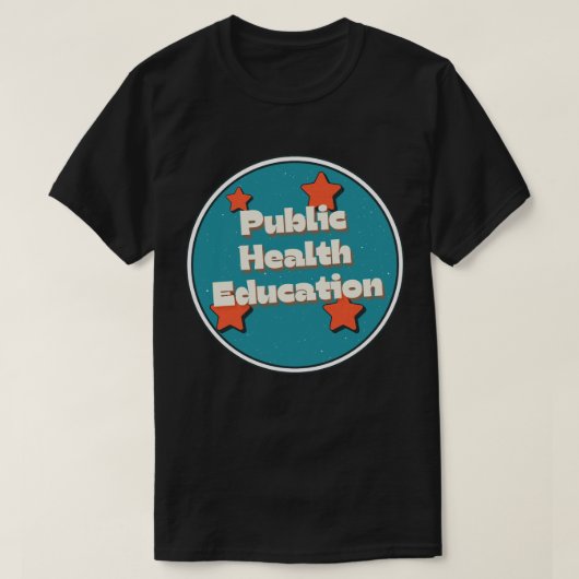 公衆衛生教育 Tシャツ (デザイン正面)