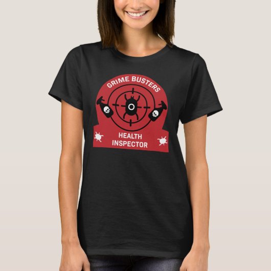 公衆衛生検査官 – 環境衛生研究所 Tシャツ (正面)
