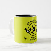 公衆衛生検査官 – Environmental Health Cof ツートーンマグカップ (正面左)