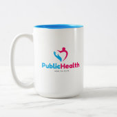 公衆衛生部 ツートーンマグカップ (左)