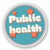 公衆衛生 シール (正面)