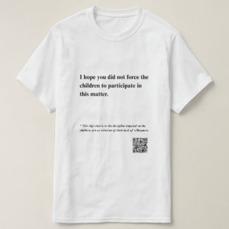 公表できる Tシャツ