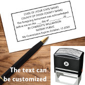 公証モダンの承認 セルフインキングスタンプ