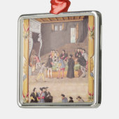 公証人および王秘書の メタルオーナメント (左)