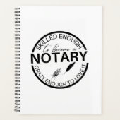 公証人になるほど熟練している プランナー手帳 (正面)