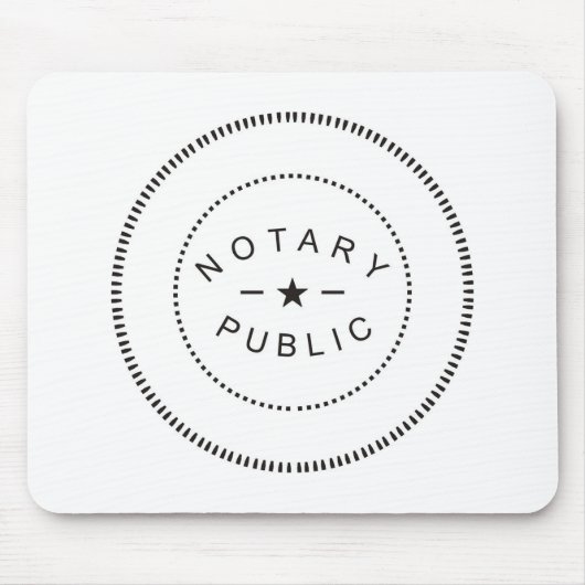 公証人のマウスパッド マウスパッド (正面)