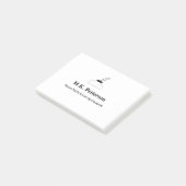 公証人の公債署名エージェント名のアドレスの追加 ポストイット (アングル)