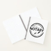 公証人の手帳になるほど熟練している ノートブック (内部)