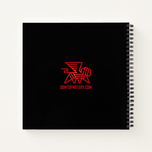公証人の日 ノートブック (裏面)