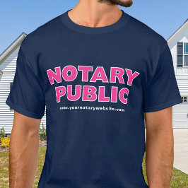 公証人ウェブサイトゴールド Tシャツ
