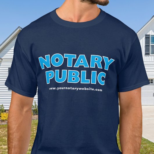 公証人ウェブサイトゴールド Tシャツ