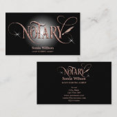 公証人エレガントバラ金ゴールド住宅ローン事業 名刺 (正面/裏面)