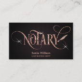 公証人エレガントバラ金ゴールド住宅ローン事業 名刺 (正面)