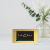 公証人エレガント公開台本プレイモダンンラグジュリー 名刺 (スタンド正面)