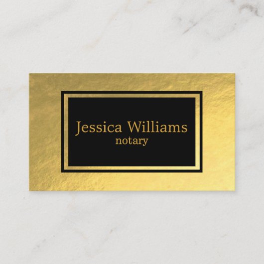 公証人エレガント公開台本プレイモダンンラグジュリー 名刺 (正面)