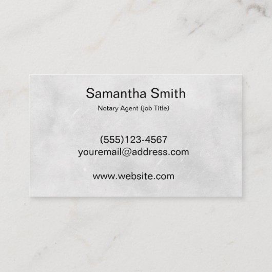 公証人エージェントペンロゴフリーランス書道ライター 名刺 (裏面)