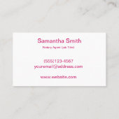 公証人エージェントペンロゴフリーランス書道ライター 名刺 (裏面)