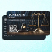 公証人カスタムQR 名刺