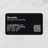 公証人カスタムQR 名刺 (裏面)