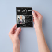 公証人サービスヴィンテージプロフェッショナルブラックカスタム チラシ (手)