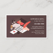 公証人サービス名刺 名刺 (正面)