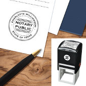 公証人スタイリッシュ公債署名業者 セルフインキングスタンプ