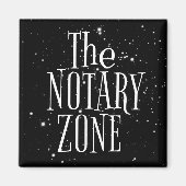 公証人ゾーンに入る マグネット (正面)