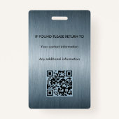 公証人バッジ バッジ (裏面)