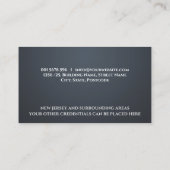 公証人パブリックタイポグラフィクイルペン 名刺 (裏面)