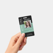 公証人パブリックID会社員ブラックミント バッジ (手持ち)