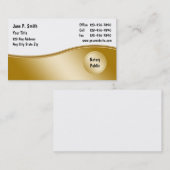 公証人ビジネスCards_2 名刺 (正面/裏面)