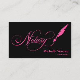 公証人フェザー貸し付けターコイズ業 名刺