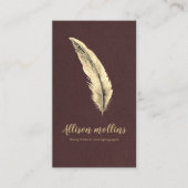 公証人モダンローン署名業者金ゴールドクールペン 名刺 (正面)