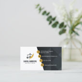 公証人モダン貸付け契約代理人公証人 名刺 (スタンド正面)