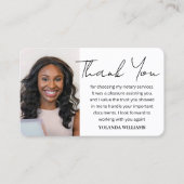 公証人モダンQRコードグリーン 名刺 (正面)