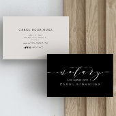 公証人ローンの署名業者 名刺