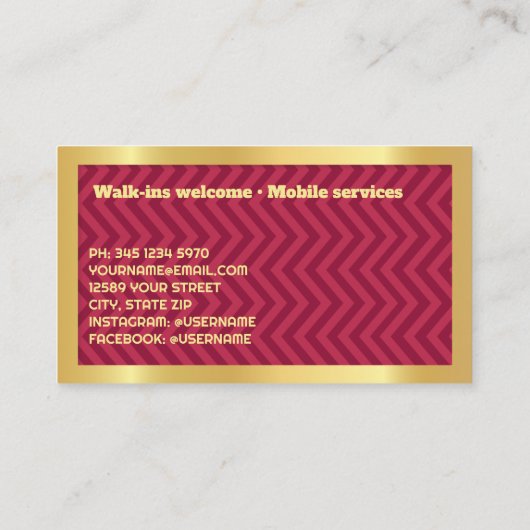 公証人ローンの署名 名刺 (裏面)