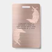 公証人ローン代理店ブラシ付きバラ金ゴールドクイル写真 バッジ (裏面)