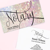 公証人ローン契約代理モダン人 名刺